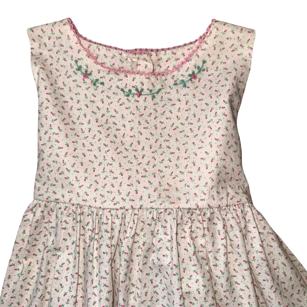 Vintage‎ Strasburg Rosebud Floral Dress NWT Deadstock Cottagecore  Heirloom - Picture 3 of 10